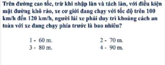 Sát hạch lại các bác :D