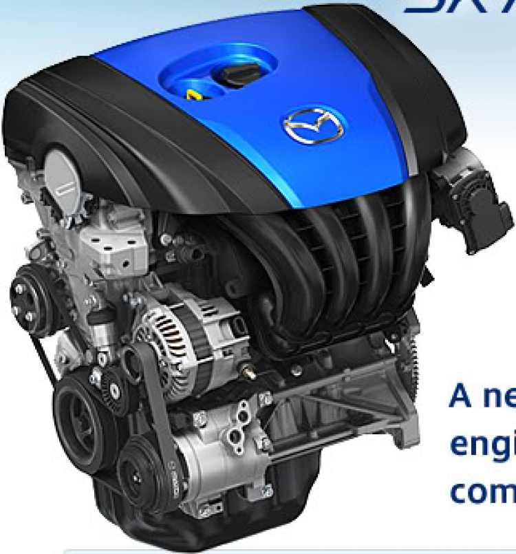 Công nghệ SKYACTIV mới của Mazda: Tiết kiệm hơn xe hybrid!