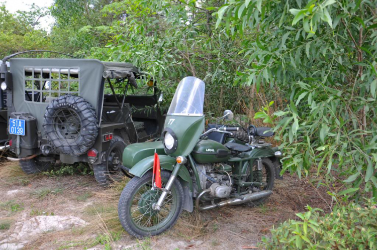 HÌNH ẢNH SAIGONJEEP VÀ SIDECAR OFFROAD TẠI NHƠN TRẠCH 30/04/2011