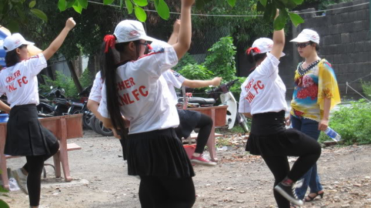 " XNL thành lập hội CĐV và Cheer girl" " XNL thành lập hội CĐV và Cheer girl"