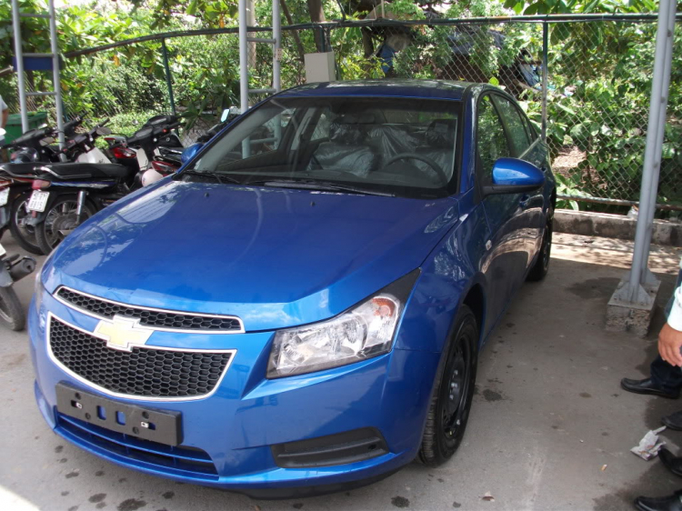 Giới thiệu và thông số xe Chevrolet Cruze LS, LT,LTZ box quảng cáo.