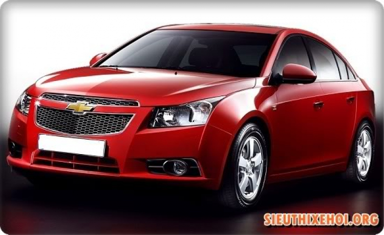 Giới thiệu và thông số xe Chevrolet Cruze LS, LT,LTZ box quảng cáo.