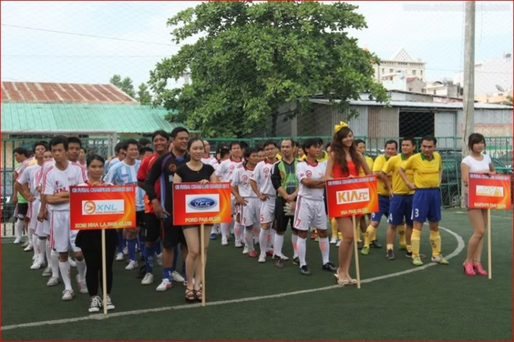 Hình ảnh đội bóng KIAFC tham gia giải OS Football 2011!