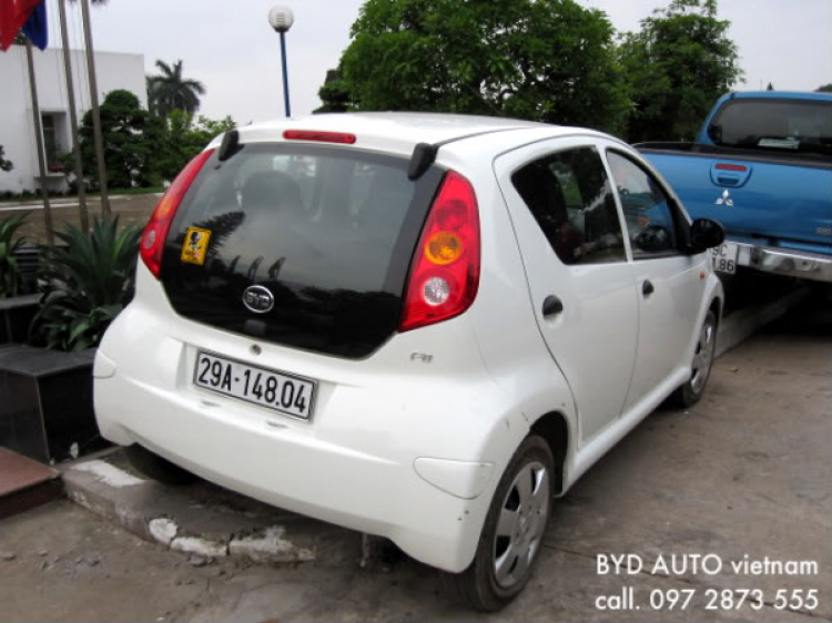 BYD F0 và Chery QQ3 - Cạnh tranh xe giá rẻ