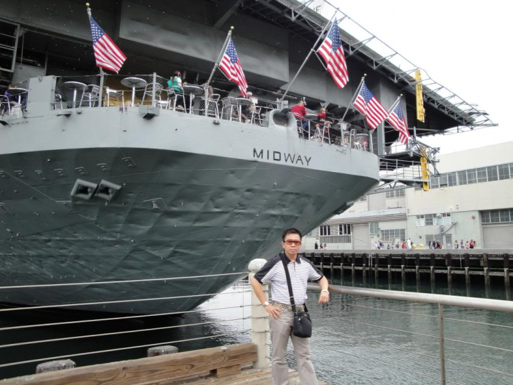 HFC : Thăm hàng không mẫu hạm USS MIDWAY ở San Diego / California HFC : Thăm hàng không mẫu hạm USS MIDWAY ở San Diego / California