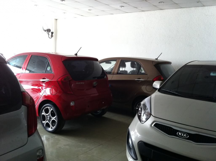 Kia morning 2012 đầu tiên biển đẹp