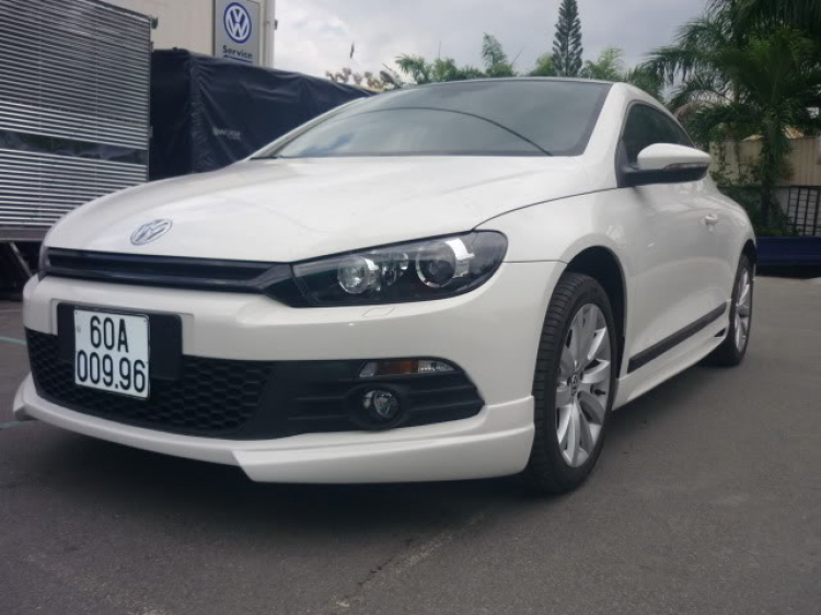 Scirocco đã lắp bodykit rồi này