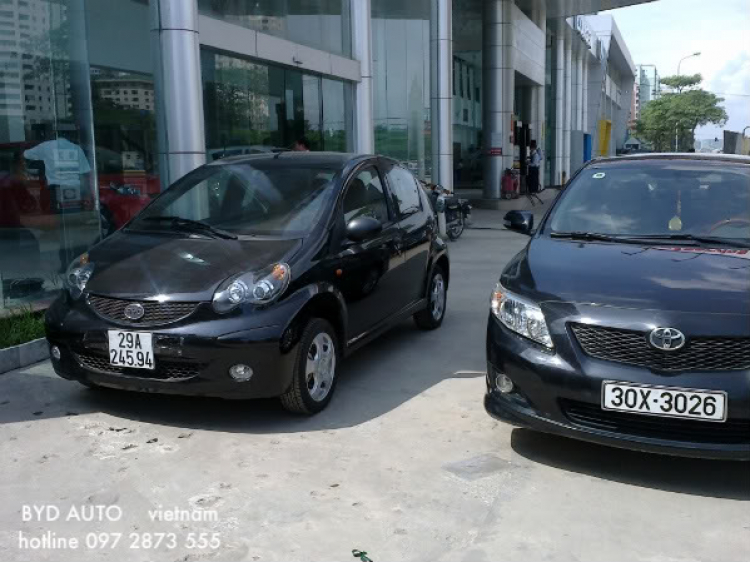 BYD F0 và Chery QQ3 - Cạnh tranh xe giá rẻ