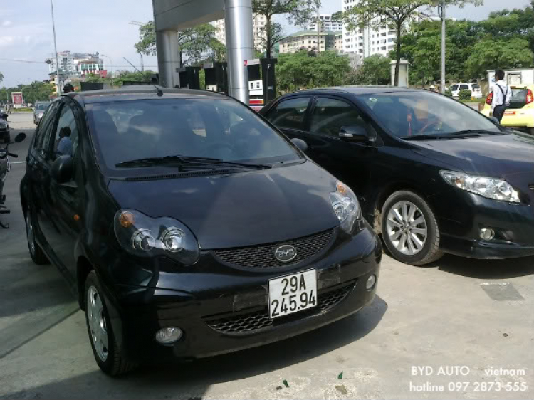 BYD F0 và Chery QQ3 - Cạnh tranh xe giá rẻ