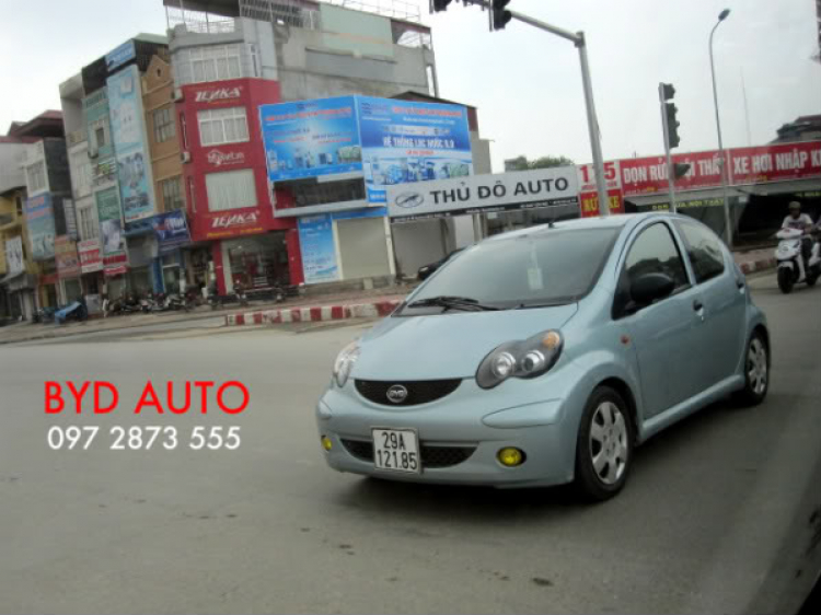 BYD F0 và Chery QQ3 - Cạnh tranh xe giá rẻ