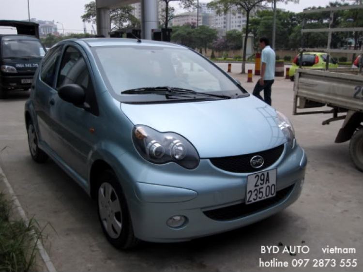 BYD F0 và Chery QQ3 - Cạnh tranh xe giá rẻ