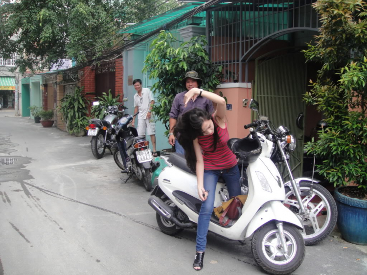 THành lập Hội những người mê và chơi xe Motor Honda LA 250cc