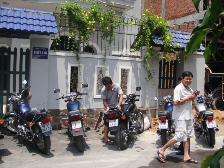 THành lập Hội những người mê và chơi xe Motor Honda LA 250cc
