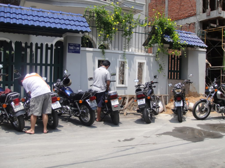 THành lập Hội những người mê và chơi xe Motor Honda LA 250cc