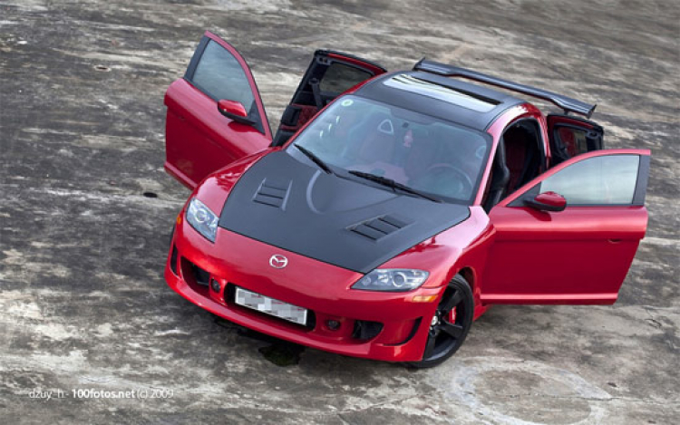 Mazda RX8 sài gòn độ theo phong cách Porsche