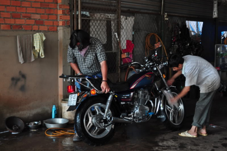 THành lập Hội những người mê và chơi xe Motor Honda LA 250cc