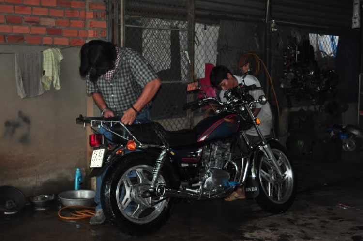 THành lập Hội những người mê và chơi xe Motor Honda LA 250cc