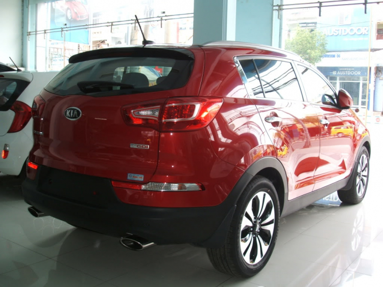 KIA SPORTAGE SỬ DỤNG ĐỘNG CƠ TURBO-GDi