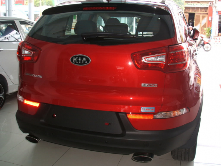 KIA SPORTAGE SỬ DỤNG ĐỘNG CƠ TURBO-GDi