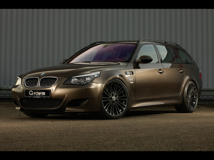 Individual M6  and G-Power BMW M5 E61 Hurricane RS Touring Pictures