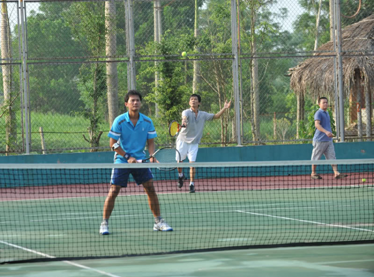 Hình ảnh SFC HN off Hồ Tiên Sa Bavì, Tản Đà Tennis tour & chúc mừng SN bà cả bác Binhmefe