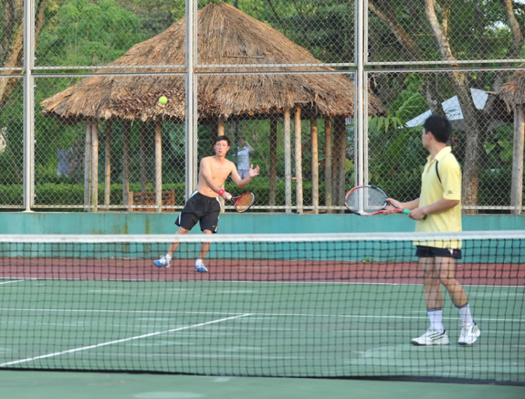 Hình ảnh SFC HN off Hồ Tiên Sa Bavì, Tản Đà Tennis tour & chúc mừng SN bà cả bác Binhmefe