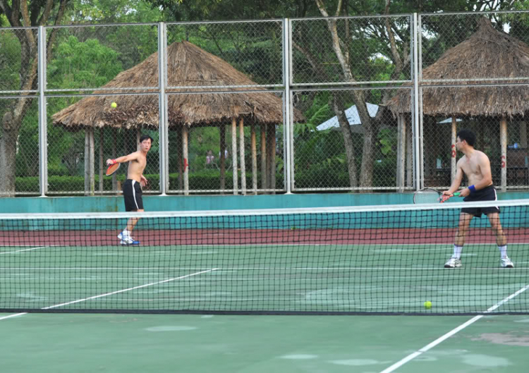 Hình ảnh SFC HN off Hồ Tiên Sa Bavì, Tản Đà Tennis tour & chúc mừng SN bà cả bác Binhmefe