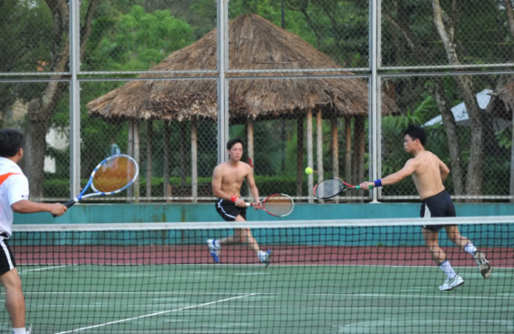 Hình ảnh SFC HN off Hồ Tiên Sa Bavì, Tản Đà Tennis tour & chúc mừng SN bà cả bác Binhmefe