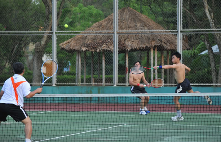 Hình ảnh SFC HN off Hồ Tiên Sa Bavì, Tản Đà Tennis tour & chúc mừng SN bà cả bác Binhmefe