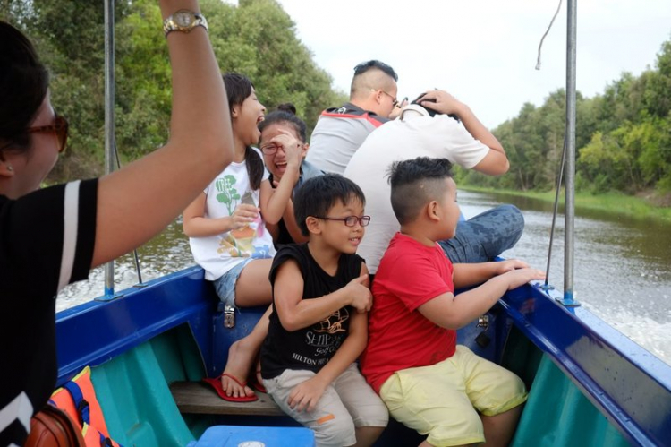 Chương trình hè về Tràm Chim - Đồng tháp 2014.