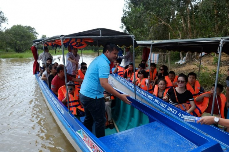 Chương trình hè về Tràm Chim - Đồng tháp 2014.