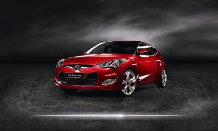 Hyundai Veloster đã về đến Hyundai Tiên Phong