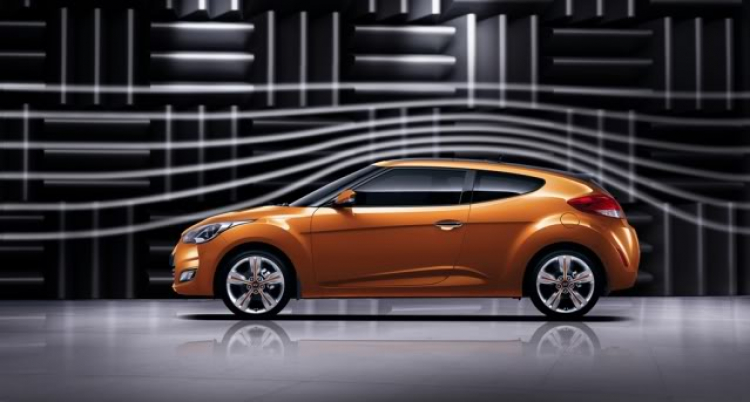 Hyundai Veloster đã về đến Hyundai Tiên Phong