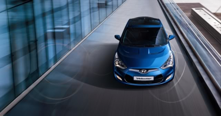 Hyundai Veloster đã về đến Hyundai Tiên Phong