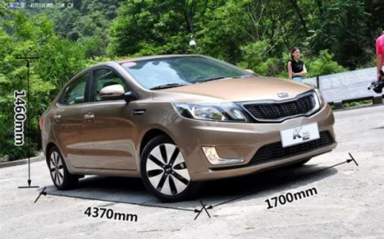 Kia K2 tại Triển lãm Ôtô Thượng Hải 2011