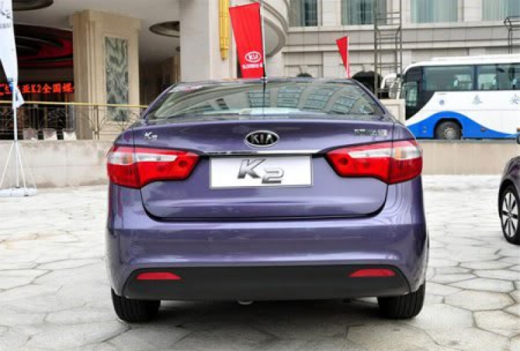 Kia K2 tại Triển lãm Ôtô Thượng Hải 2011