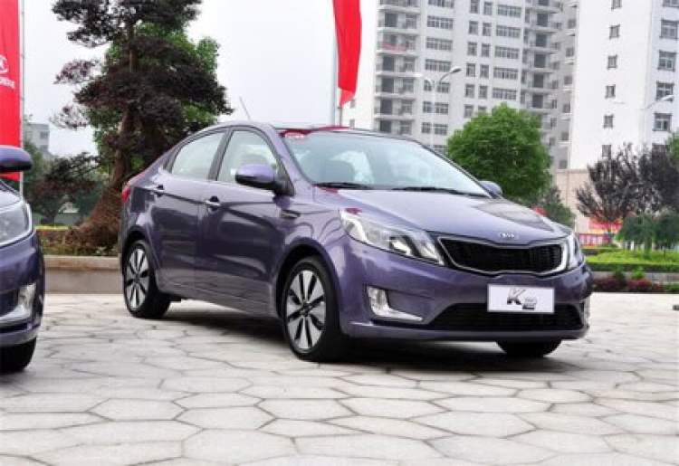 Kia K2 tại Triển lãm Ôtô Thượng Hải 2011