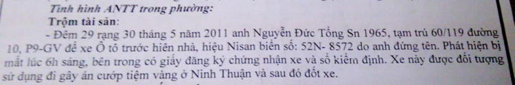 Cảnh giác khi để xe ngoài đường: trộm ô tô đi cướp.