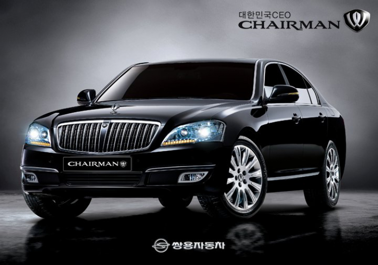 Xe sang Chairman W hé lộ diện mạo mới