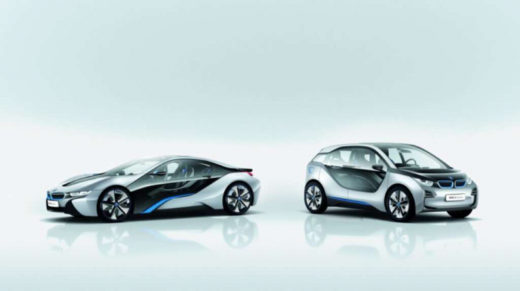 BMW giới thiệu BMW i3 Concept và BMW i8 Concept