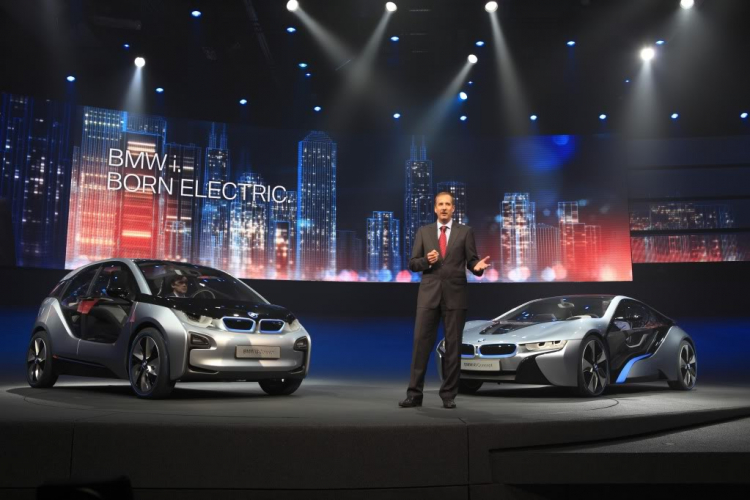 BMW giới thiệu BMW i3 Concept và BMW i8 Concept