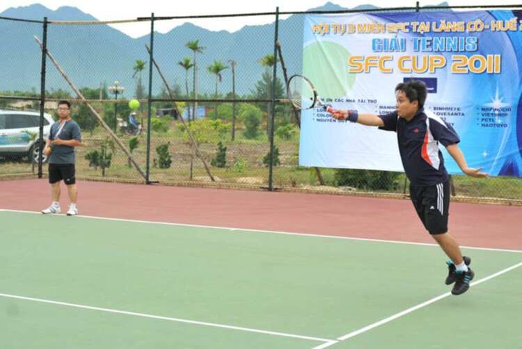 Hình ảnh giải Tennis SFC CUP 2011 - Hội tụ 3 miền SFC tại Lăng Cô Huế