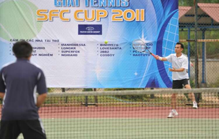 Hình ảnh giải Tennis SFC CUP 2011 - Hội tụ 3 miền SFC tại Lăng Cô Huế