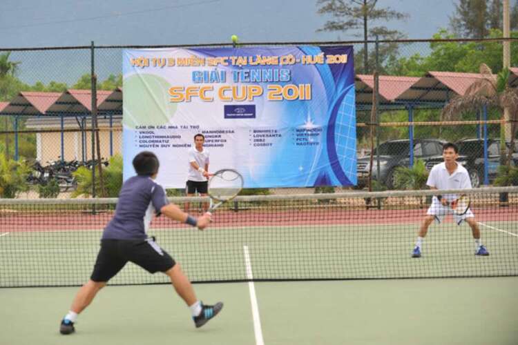 Hình ảnh giải Tennis SFC CUP 2011 - Hội tụ 3 miền SFC tại Lăng Cô Huế