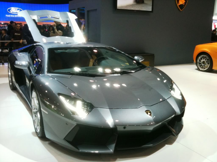 Lamborghini Aventador ở Melbourne MotorShow 2011