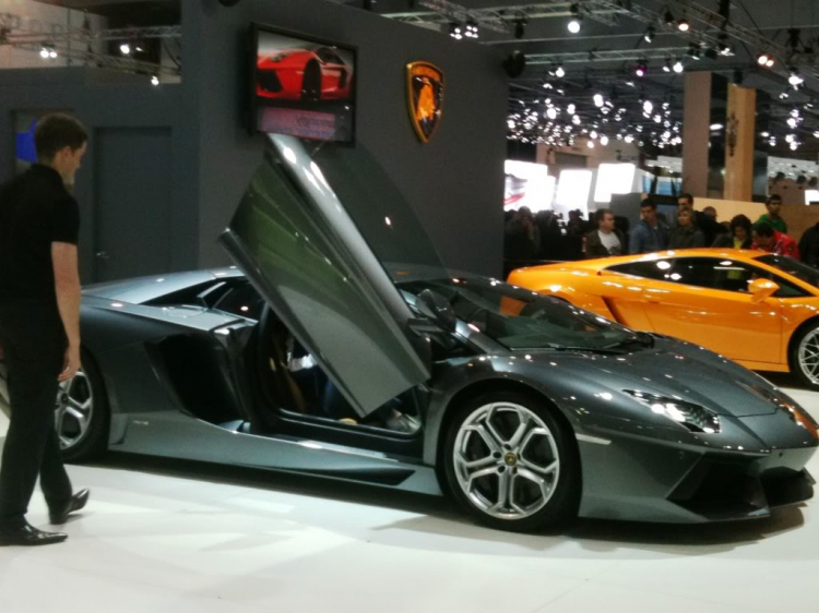 Lamborghini Aventador ở Melbourne MotorShow 2011