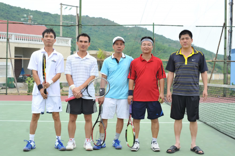 Hình ảnh giải Tennis SFC CUP 2011 - Hội tụ 3 miền SFC tại Lăng Cô Huế