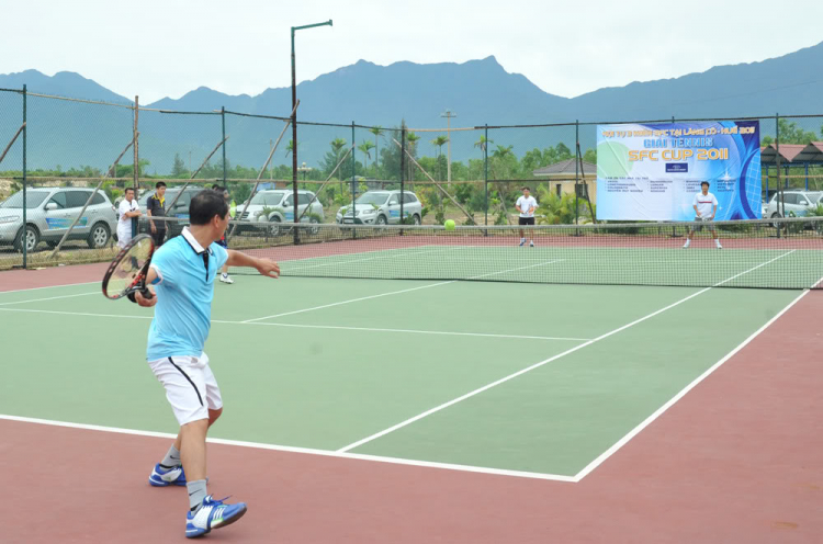 Hình ảnh giải Tennis SFC CUP 2011 - Hội tụ 3 miền SFC tại Lăng Cô Huế