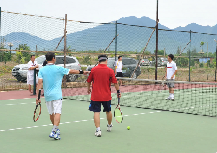 Hình ảnh giải Tennis SFC CUP 2011 - Hội tụ 3 miền SFC tại Lăng Cô Huế