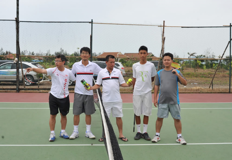 Hình ảnh giải Tennis SFC CUP 2011 - Hội tụ 3 miền SFC tại Lăng Cô Huế